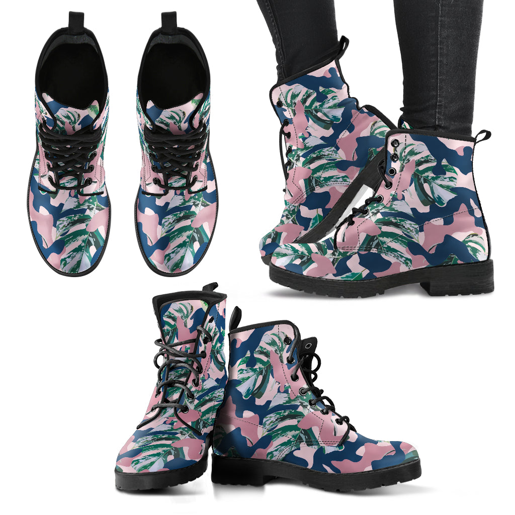 Camouflage 4 Handcrafted Boots - JaZazzy 