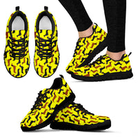 Thumbnail for Dachshund Yellow Sneakers - JaZazzy 