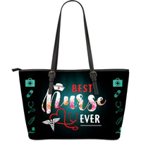 Thumbnail for BEST NURSE EVER LARGE TOTE - JaZazzy 