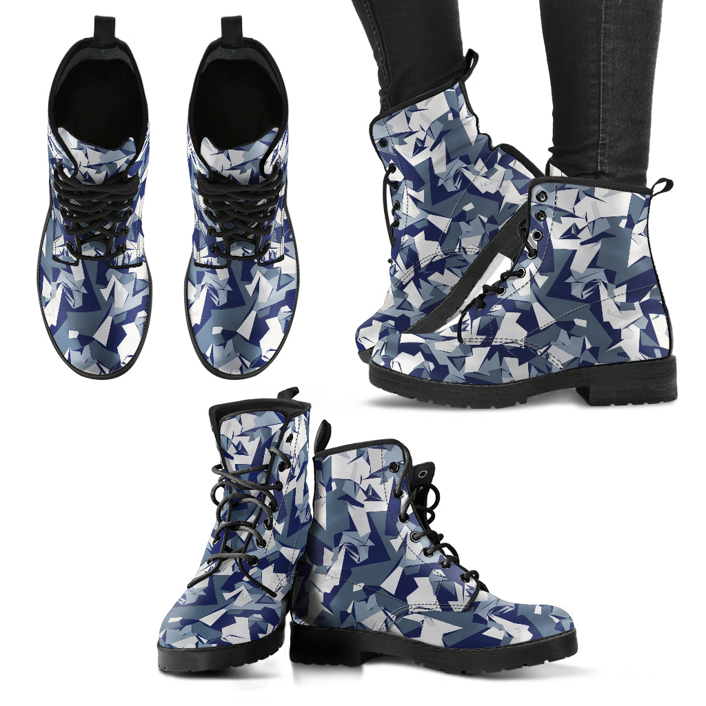 Camouflage 9 Handcrafted Boots - JaZazzy 