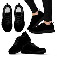 Thumbnail for SpiritSneaker_S_Black-Black and White Sole - JaZazzy 