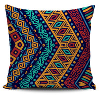 Thumbnail for Blue Boho Patterned Pillow Cover - JaZazzy 