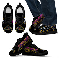 Thumbnail for PVAM Univ. TX  Mens Sneaker 01Purple - JaZazzy 