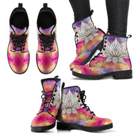 Thumbnail for Handcrafted Colorful Lotus Hand Boots - JaZazzy 