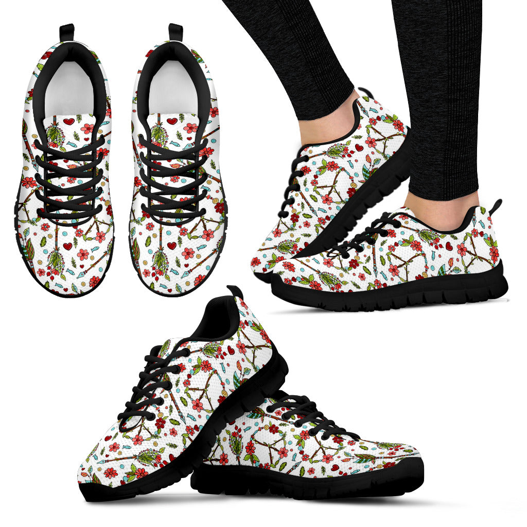 Boho Peace Women's Sneakers - JaZazzy 