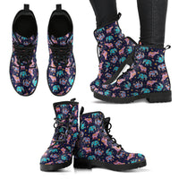 Thumbnail for Elephant Pattern Handcrafted Boots - JaZazzy 