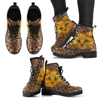Thumbnail for Cat Lover  Handcrafted Boots - JaZazzy 