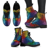 Thumbnail for Colorful Paisley Handcrafted Boots