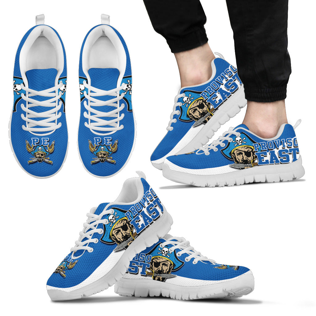 Proviso East-Maywood IL - Pirates_Mens Sneakers - JaZazzy 