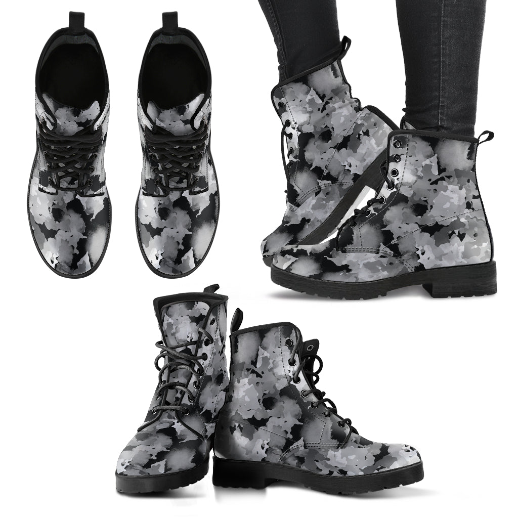 Camouflage 7 Handcrafted Boots - JaZazzy 