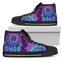 Thumbnail for Purple and native high top black sole - JaZazzy 