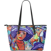 Thumbnail for Purple hat Large Tote Bag - JaZazzy 