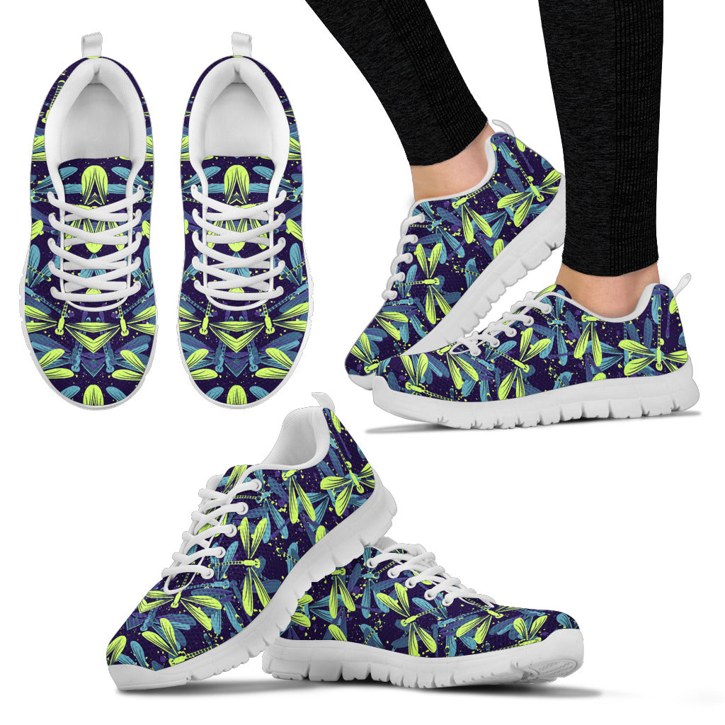Dragonfly Pattern 2 Sneakers. - JaZazzy 