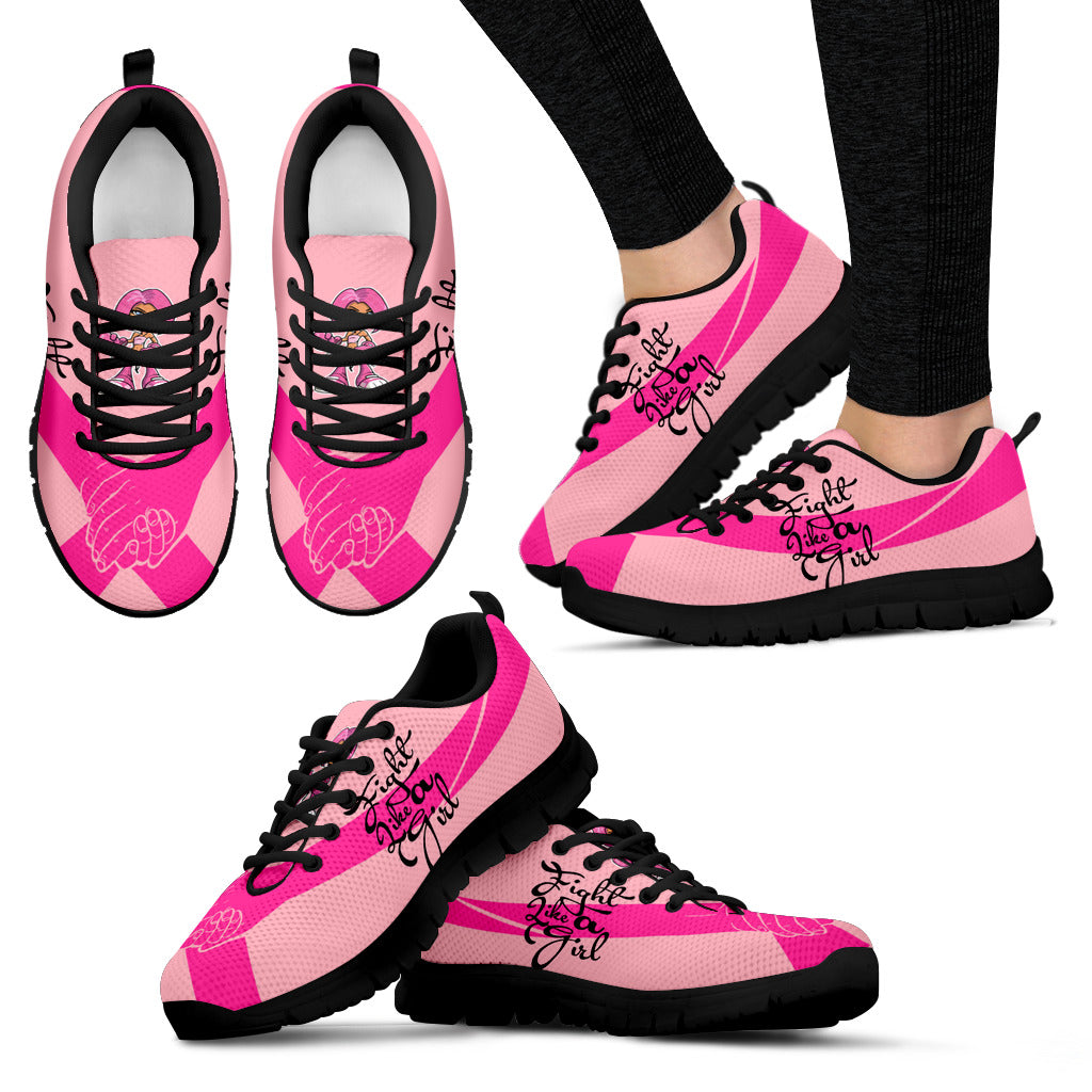 JZP Fight Like A Girl - Cancer Support Sneaker - JaZazzy 