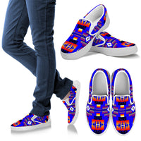 Thumbnail for Seven Tribes Blue Sopo Women's Slip Ons - JaZazzy 