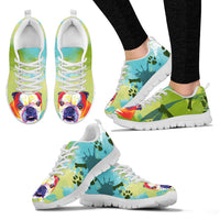 Thumbnail for Colorful Bulldog II Running Shoes - Women's Sneakers-blue - JaZazzy 