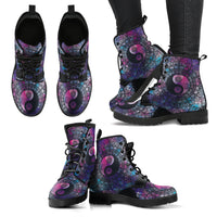 Thumbnail for YinYang Mandala 4 Handcrafted Boots - JaZazzy 