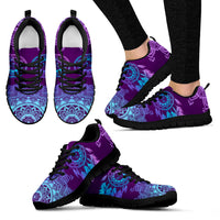 Thumbnail for Light purple with native and mandala black sole - JaZazzy 