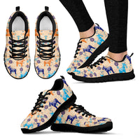 Thumbnail for Dogs colors Women's Sneakers - JaZazzy 