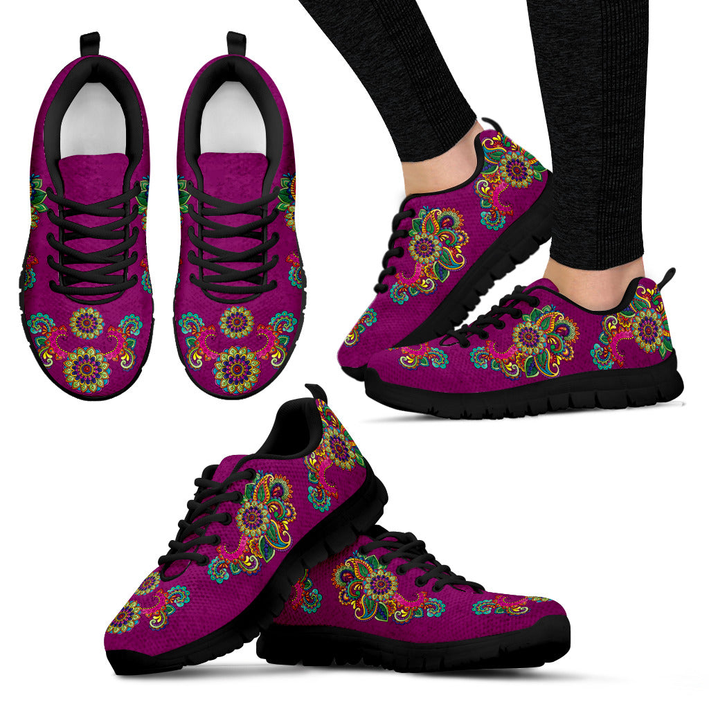 Purple and hippie with black sole - JaZazzy 