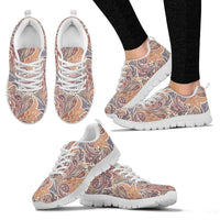 Thumbnail for Boho Shell Fractal Sneakers. - JaZazzy 