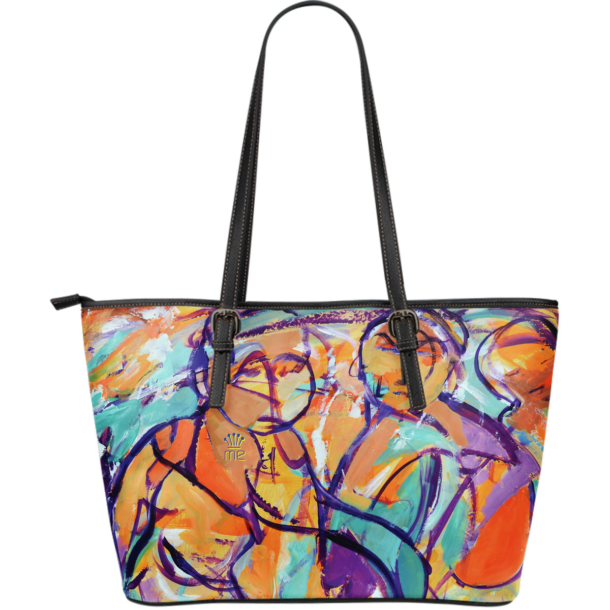 Painted girls Large Tote Bag - JaZazzy 