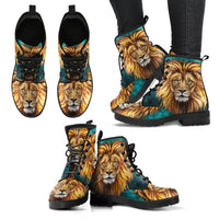 Thumbnail for Lion Handcrafted Boots - JaZazzy 