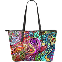 Thumbnail for Nature's Balance Large Leather Tote Bag - JaZazzy 