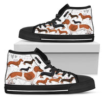 Thumbnail for Dogs White High tops - JaZazzy 