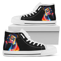 Thumbnail for Dog high tops colorful - Dachshund - JaZazzy 