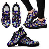 Thumbnail for Coco inspired -Sugar Skull Sneakers-Women - JaZazzy 