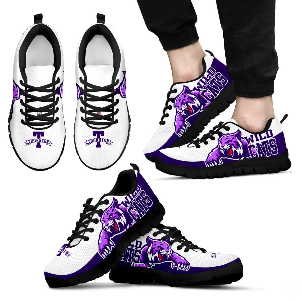 JZP Thornton Wildcats_IL  003C Mens and Womens Sneakers - JaZazzy 