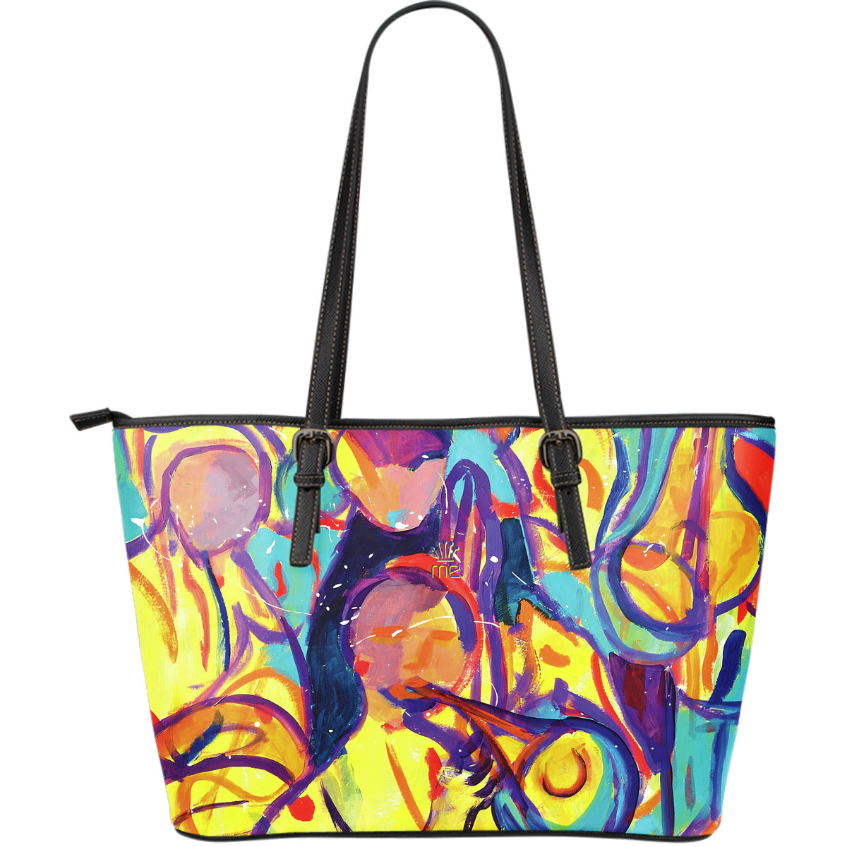 Trumpets Large Tote Bag - JaZazzy 