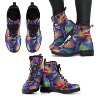 Thumbnail for Colorful Geometric Handcrafted Boots - JaZazzy 