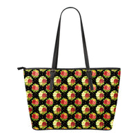 Thumbnail for Vintage Roses Eco-Leather Tote - JaZazzy 