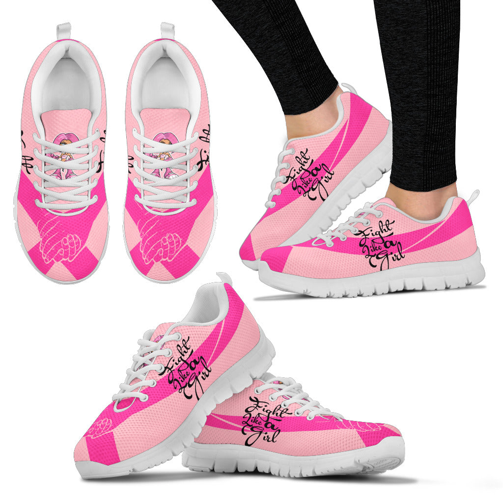JZP Fight Like A Girl - Cancer Support Sneaker - JaZazzy 