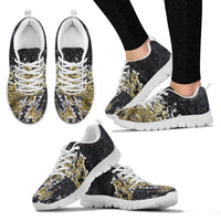 Thumbnail for Women's Sneaker White - Brine and Barnacle Design - JaZazzy 
