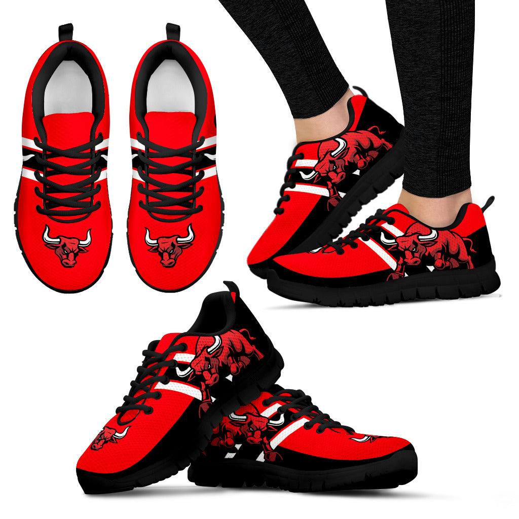 JZP Bulls Red Sneaker SWTT - Unisex - JaZazzy 