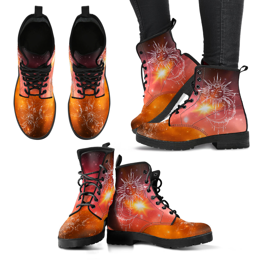 Sun & Moon Handcrafted Boots V3 - JaZazzy 