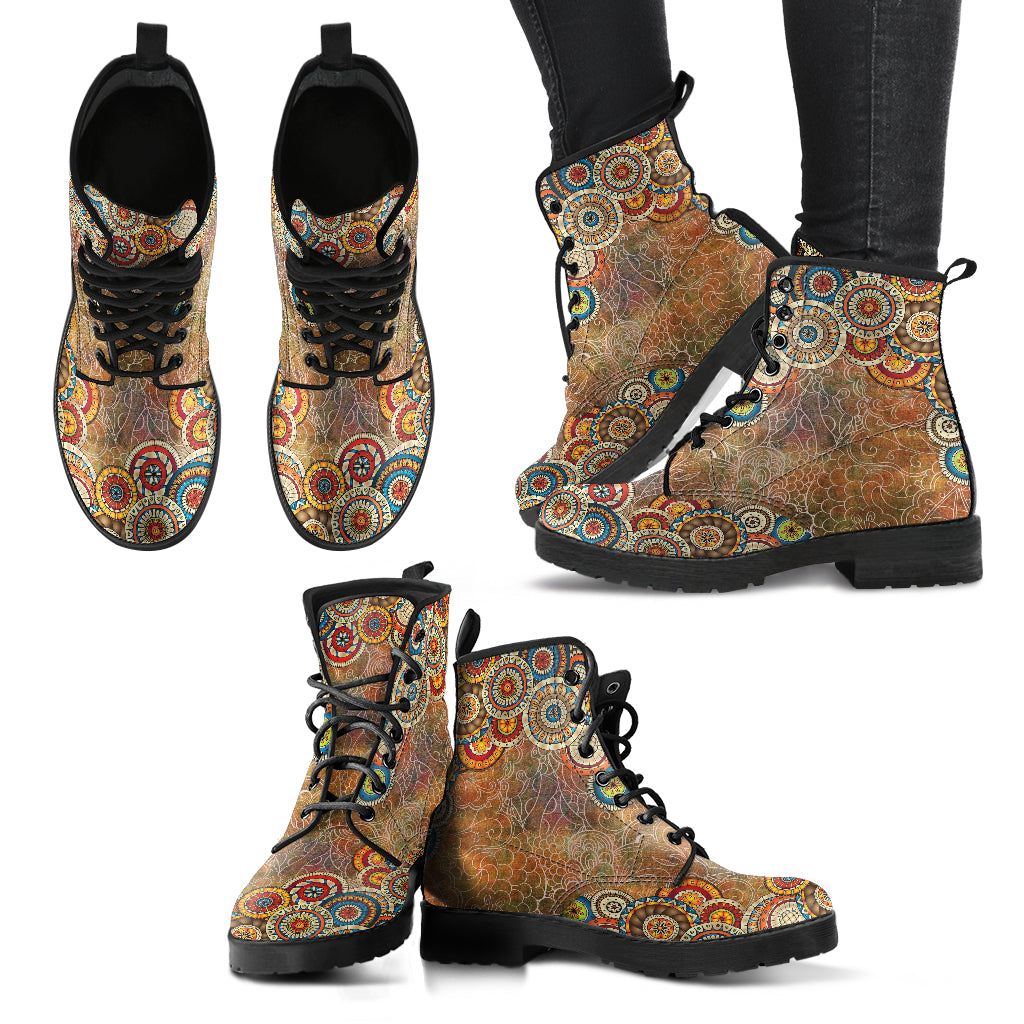 Henna 7 Handcrafted Boots - JaZazzy 