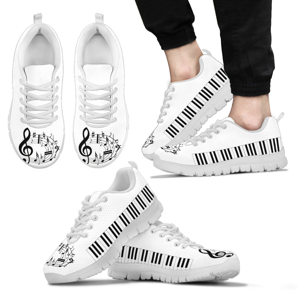 Music Lovers Sneaker White - JaZazzy 