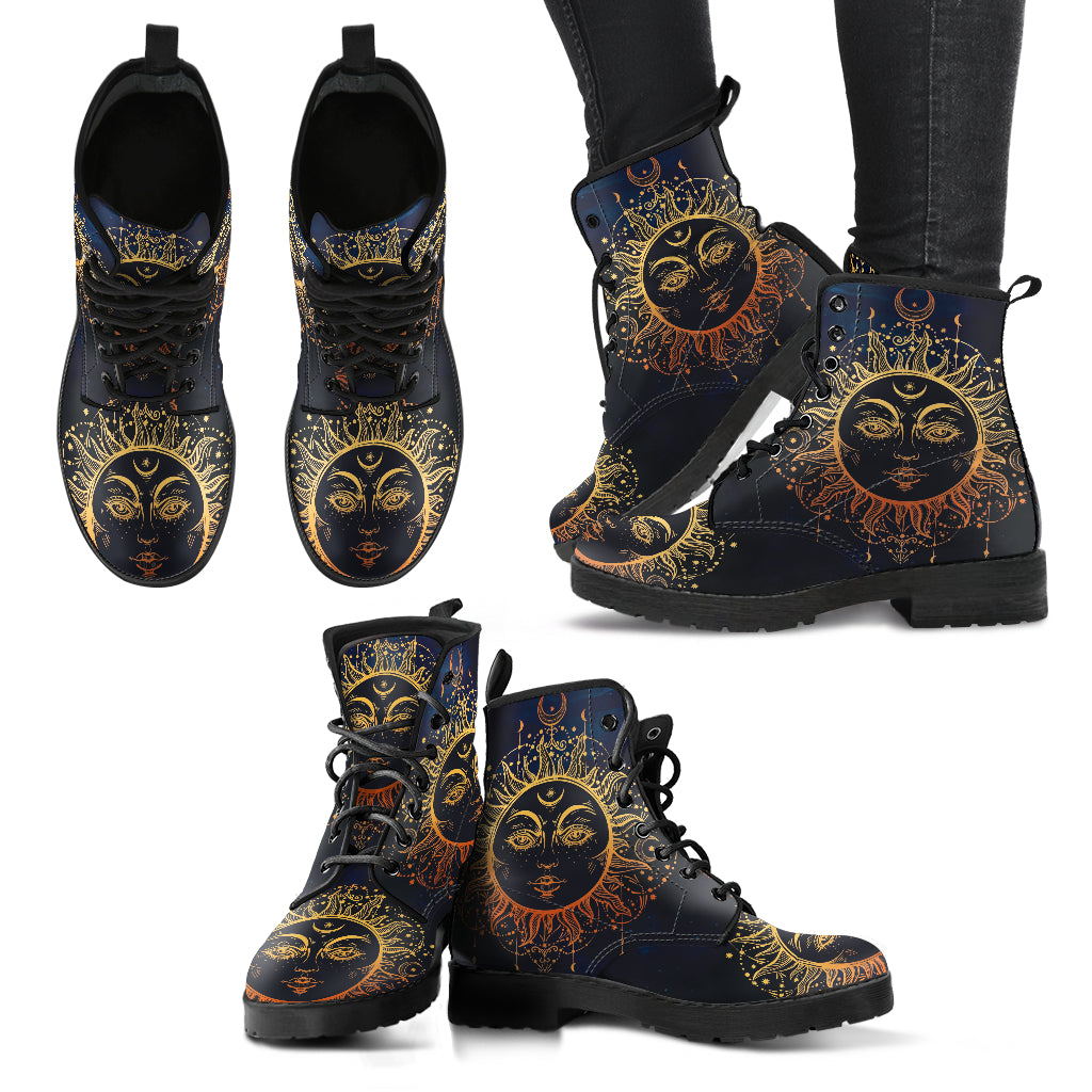 Alchemy Sun Handcrafted Boots - JaZazzy 