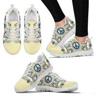 Thumbnail for Womens Peace and Henna Sneakers. - JaZazzy 