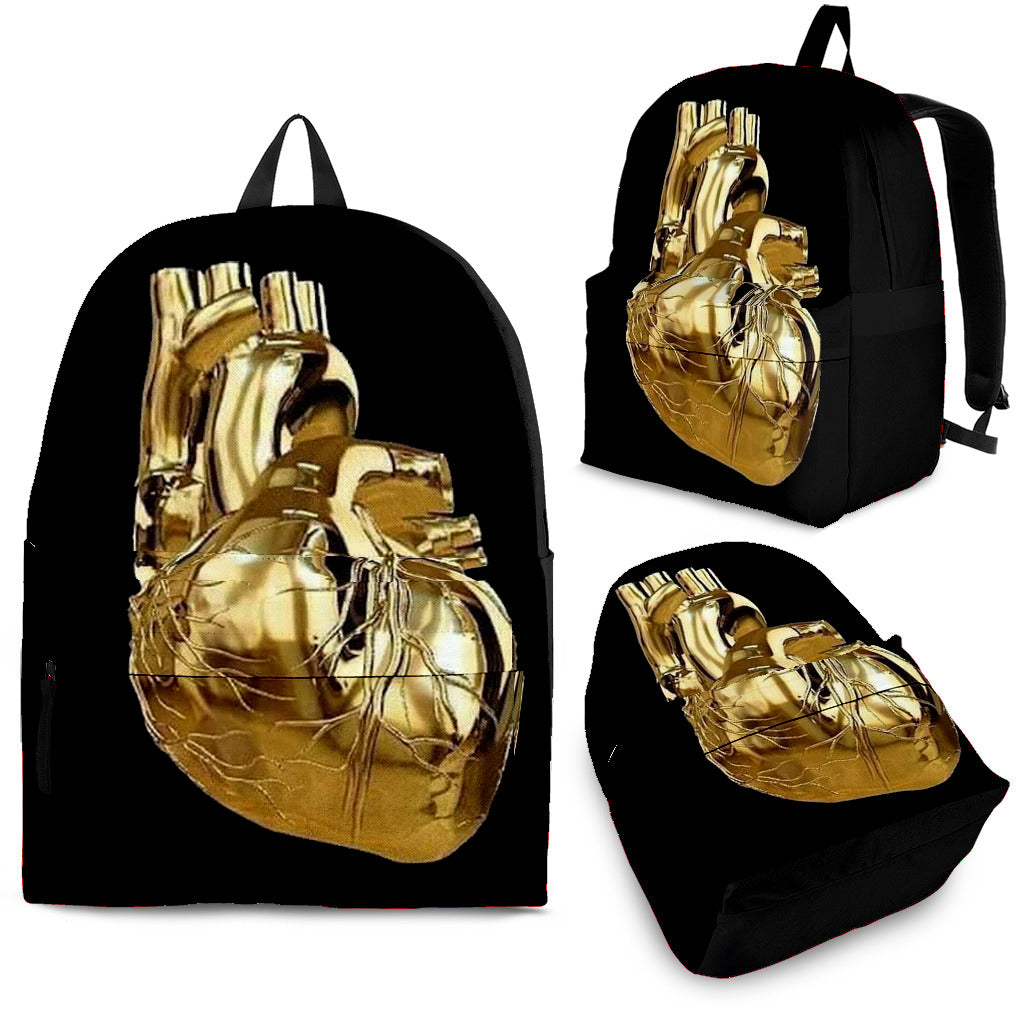 Heart Of Gold Backpack (Express Line) - JaZazzy 