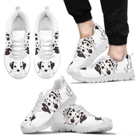 Thumbnail for Dog Sneakers White Men's Sneakers - JaZazzy 