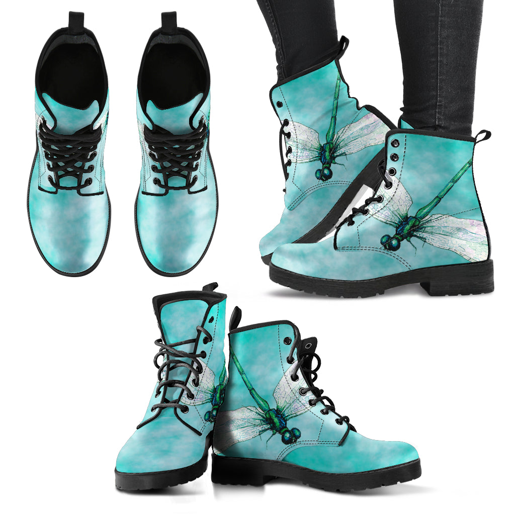 TieDye Dragonfly 2 Handcrafted Boots - JaZazzy 