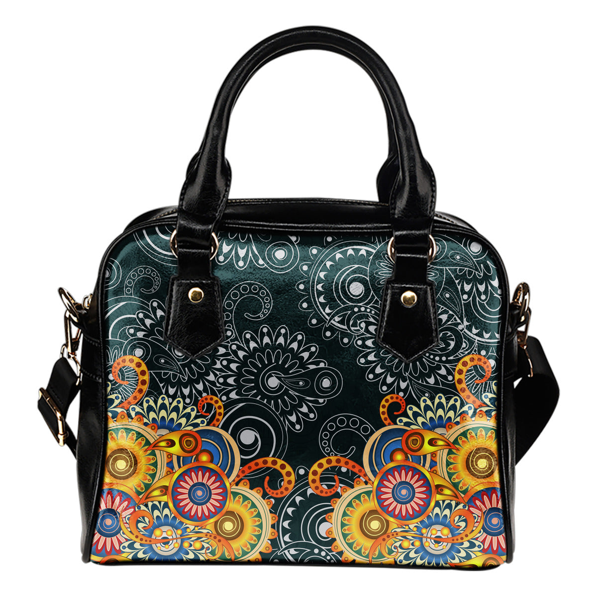 Colorful Mandala Shoulder Handbag - JaZazzy 