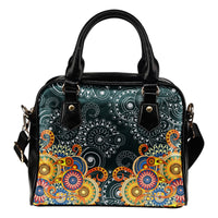 Thumbnail for Colorful Mandala Shoulder Handbag - JaZazzy 