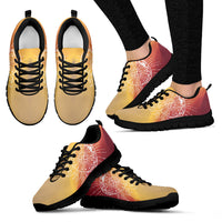Thumbnail for Womens Aztec Sun and Moon Sneakers - JaZazzy 