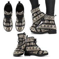 Thumbnail for Boho Elephant Handcrafted Boots - JaZazzy 